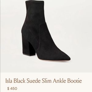 Brand new Loeffler Randall Isla Boot Size 11 Black Suede